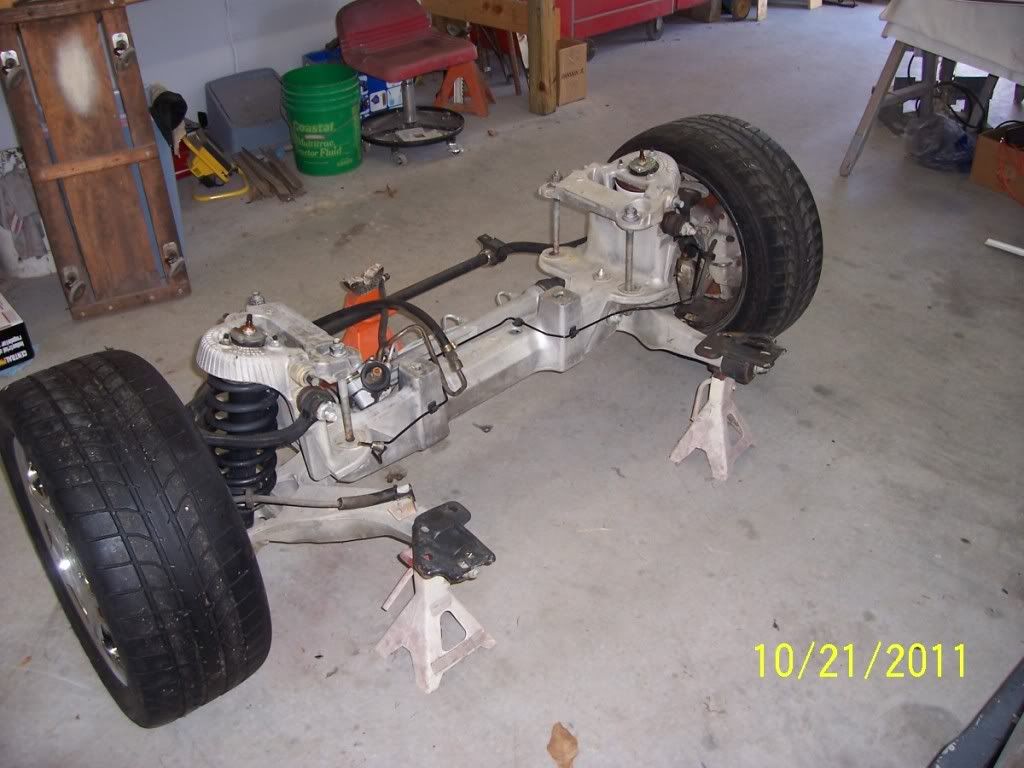 Ford crown victoria front suspension swap